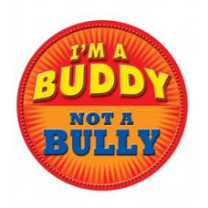 I'm a Buddy - Not a Bully - Orange Temporary Tattoo