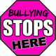 * ON SALE * Bullying Stops Here Temporary Tattoo