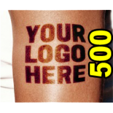 500 Custom Temporary Tattoos